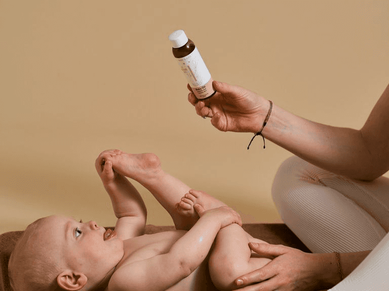 Babymassage by figur